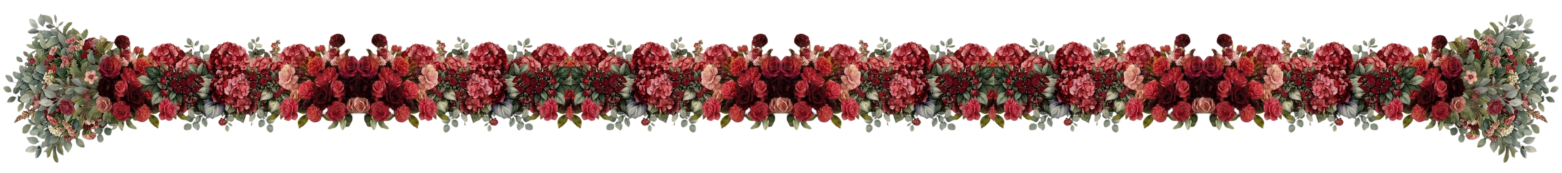 Floral divider